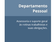 Departamento Pessoal na Vila Maria
